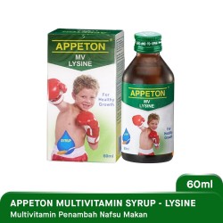 Appeton Multivitamin Syrup 60ml - Lysine