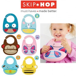 Skip Hop Silicone Bib Bayi / Slaber / Celemek...