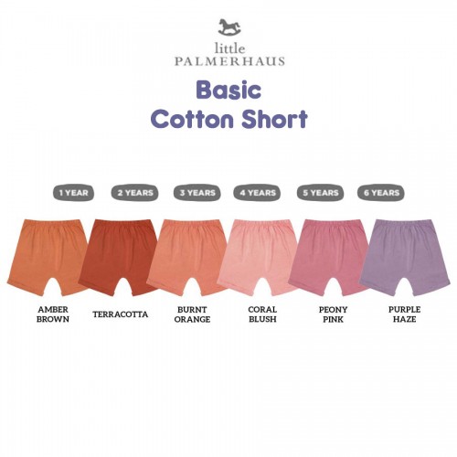 Little Palmerhaus Basic Cotton Short Celana Pendek Anak - Seri A