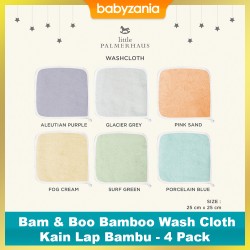 Little Palmerhaus Bam & Boo Bamboo Wash Cloth...