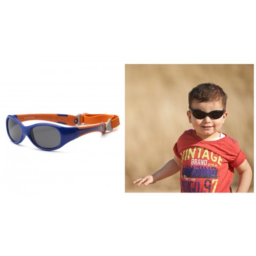 Real Shades Explorer Toddler Kacamata Anak 2Y+ - Navy Orange