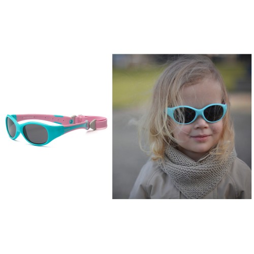 Real Shades Explorer Toddler Kacamata Anak 2Y+ - Aqua Pink
