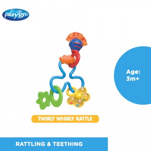 Playgro Twirly Whirly Rattle Mainan Anak