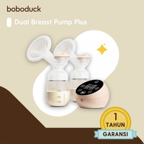 Boboduck Pressure Pulse Electric Breast Pump Dual Pump - 9 Level