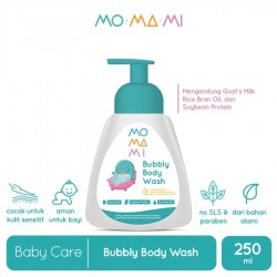 Momami Bubbly Body Wash Pump Sabun Bayi - 250 ml