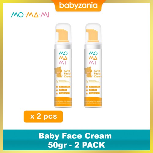 Momami Cutie Facial Cream / Baby Face Cream 50 gr - 2 PACK