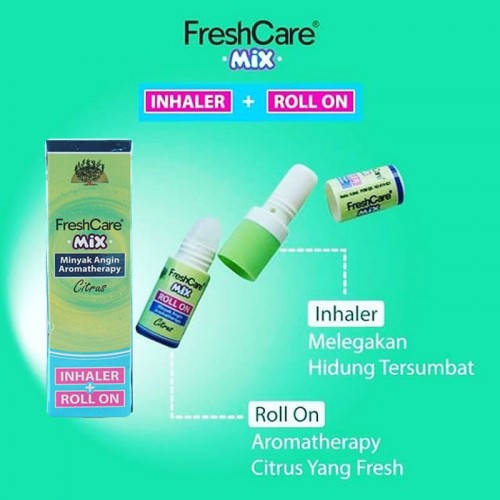 FreshCare Mix Inhaler+Roll On Citrus - 5ml