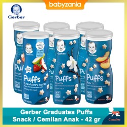 Gerber Graduates Puff Baby Snack Cemilan Bayi -...