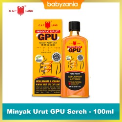 Cap Lang GPU Minyak Urut Sereh / Citronella Oil -...