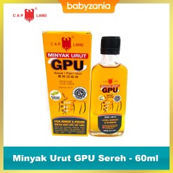 Cap Lang GPU Minyak Urut Sereh / Citronella Oil -...
