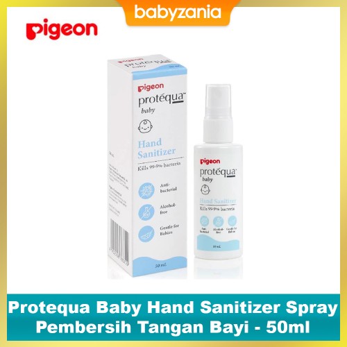 Pigeon Protequa Baby Hand Sanitizer Spray Pembersih Tangan - 50 ml
