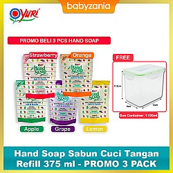 Yuri Hand Soap Sabun Cuci Tangan Refill 375 ml -...