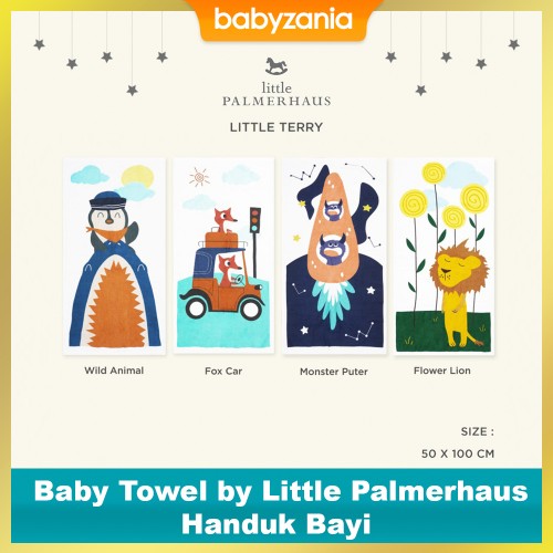 Little Terry Baby Towel by Little Palmerhaus - Pilih Motif