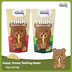 Happy Tummy Teething Biscuit Biskuit Bayi 56 gr -...