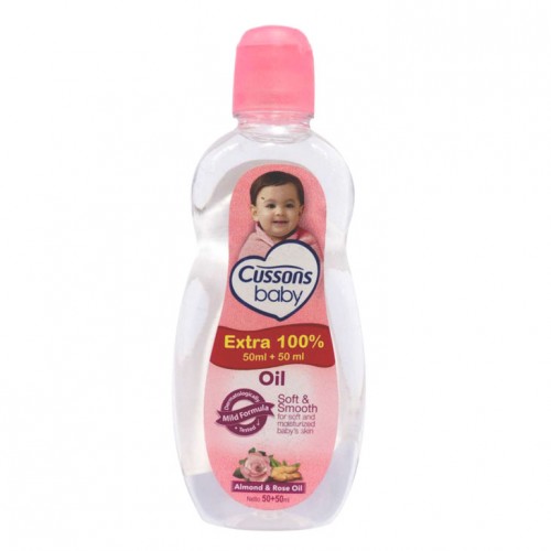 Cussons Baby Oil Soft and Smooth - 50+50ml