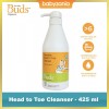 Buds Everyday Organics Head to Toe Cleanser Sabun Mandi Bayi - 425 ml