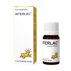 Interlac Probiotic Drops Suplemen Makanan - 5ml