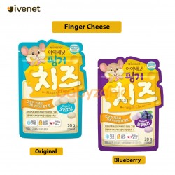Ivenet Finger Cheese Korean Snack Bayi 20 gr -...