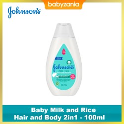 Johnsons Baby Milk and Rice Hair and Body 2in1 -...