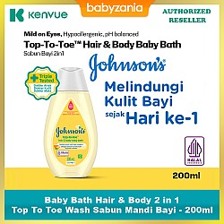 Johnsons Baby Bath Hair & Body 2in 1 Top To...