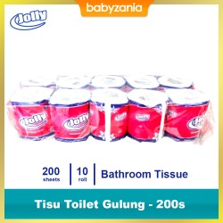 Jolly Bathroom Tissue Tisu Toilet Gulung 200s -...