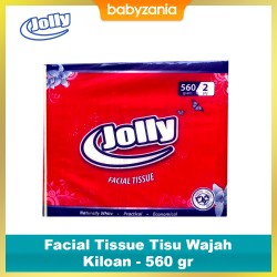 Jolly Facial Tissue Tisu Wajah Kiloan 2 Ply - 560...