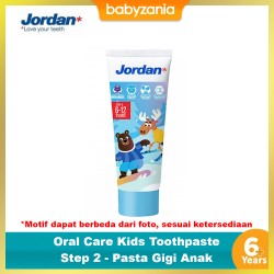 Jordan Oral Care Kids Toothpaste Pasta Gigi Anak...