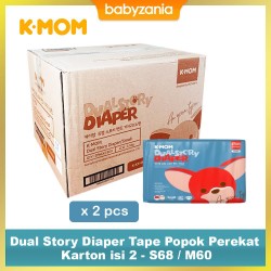 K-MOM Diaper Tape Popok Bayi Perekat - Karton Isi...