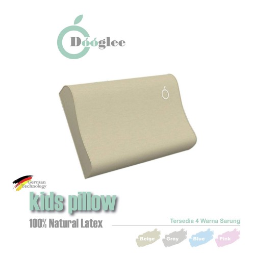 Dooglee Kids Pillow With Case Support 4y+