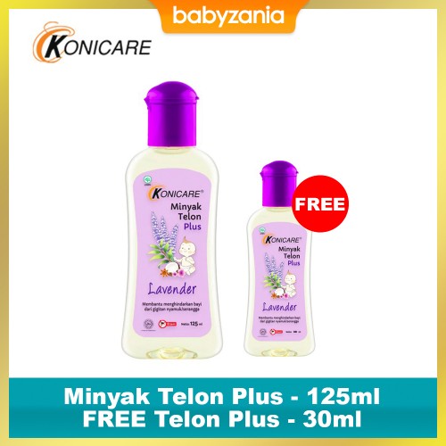 Konicare Minyak Telon Plus 125 ml - FREE 30 ml