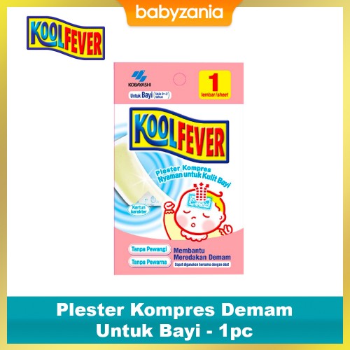 KoolFever Plester Kompres Demam Untuk Bayi - 1 pcs