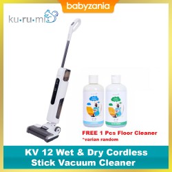 Kurumi KV 12 Wet & Dry Cordless Stick Vacuum...