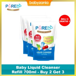 Pure BB Baby Liquid Cleanser Refill 700ml - Buy 2...