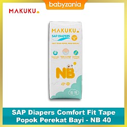 Makuku SAP Diapers Comfort Fit Tape Popok Perekat...