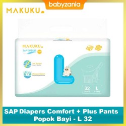 Makuku SAP Diapers Comfort + Plus Pants Popok...