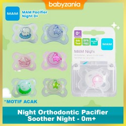 MAM Night Orthodontic Pacifier / Soother Night 0m+