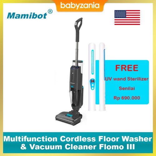 Mamibot Multifunction Cordless Floor Washer & Vacuum Cleaner Flomo III
