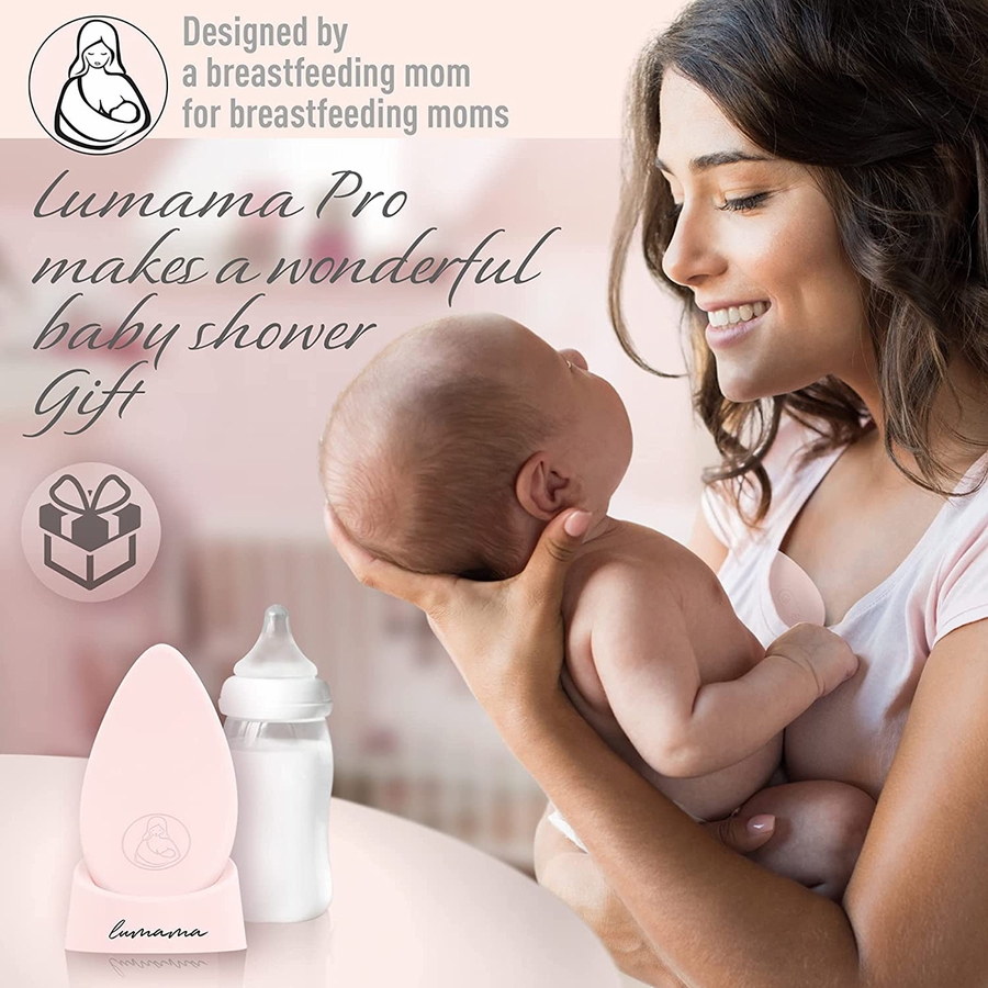 Lumama Pro Warming Lactation Massager Alat Pijat Payudara Laktasi