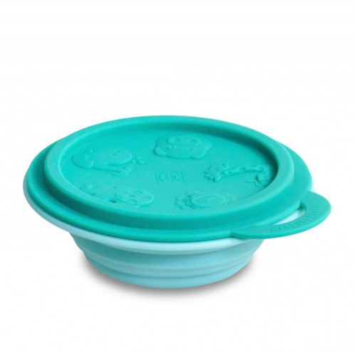 Marcus & Marcus Baby Bowl (Collapsible) - Elephant Green