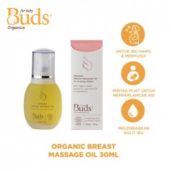 Buds Organics Breast Massage Oil Minyak Pijat...