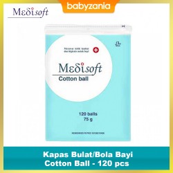 Medisoft Kapas Bulat/Bola Bayi Cotton Ball - 120...