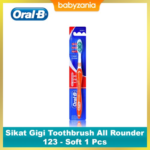 Oral-B Sikat Gigi All Rounder 123 Soft
