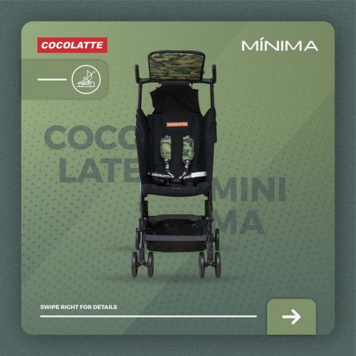 review stroller cocolatte minima