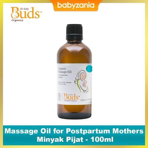 Buds Organics Massage Oil for Postpartum Mothers Minyak Pijat - 100 ml