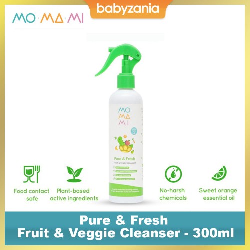 Momami Pure & Fresh Fruit & Veggie Cleanser - Pembersih Sayur dan Buah