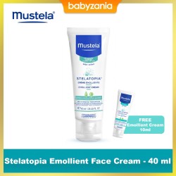Mustela Stelatopia Emollient Face Cream untuk...