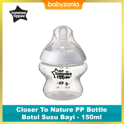 Tommee Tippee Close to Nature PP Bottle Susu Bayi - 150 ml/4oz
