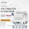 Norge 4 in 1 Table Top UV Dish Dryer / Steril Piring Botol Sterilizer - 45L