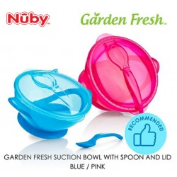 Nuby Garden Fresh Easy Go Suction Bowl and Spoon...