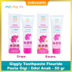 Momami Giggly Toothpaste Flouride Pasta Gigi /...